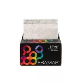 PERFECT BEAUTY - Framar - Ezüst Színű Melírfólia 5x11