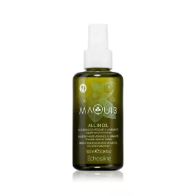   ECHOSLINE - Maqui 3 All In - Hajfényesítő és Selymesítő Hajban Maradó Olaj 100ml