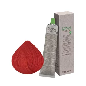   ECHOSLINE - Echoscolor - Rosso PPD-és Rezorcin Mentes Krémhajfesték 100ml