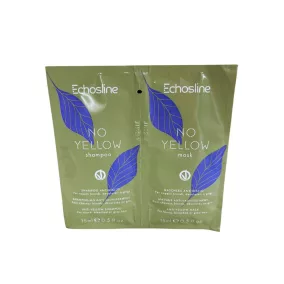 ECHOSLINE - No Yellow - Sampon 15ml + Maszk 15ml Sachet