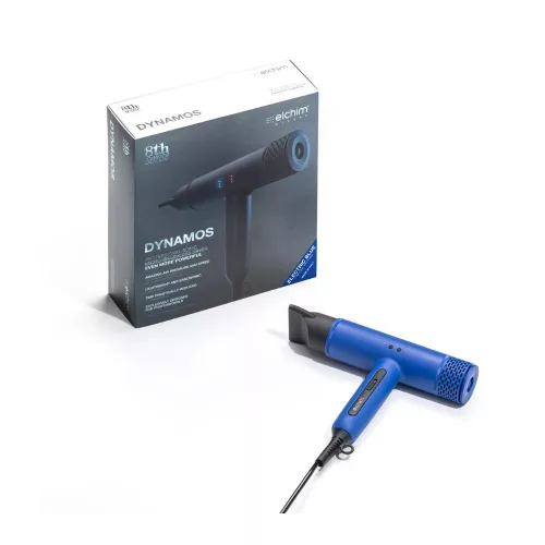 ELCHIM - Dynamos - Electric Blue Limited Edition - Hajszárító 8th Sense Kék