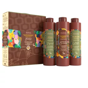   BSH - Bossa do Brasil - Vegán Keratinos Hajegyenesítő Csomag 3x1000ml