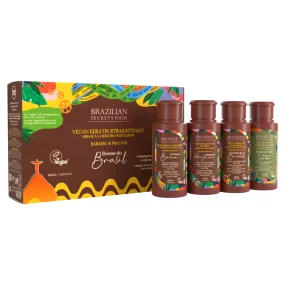   BSH - Bossa do Brasil - Vegán Keratinos Hajegyenesítő Csomag 4x100ml