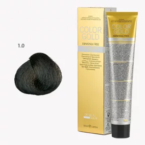   DESIGN LOOK - Color Gold - 1.0 Ammóniamentes Krémhajfesték Arannyal 100ml