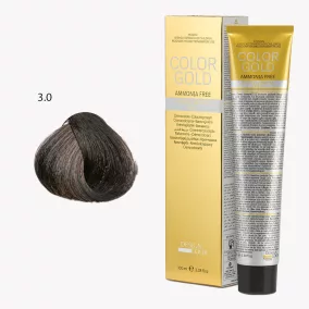   DESIGN LOOK - Color Gold - 3.0 Ammóniamentes Krémhajfesték Arannyal 100ml