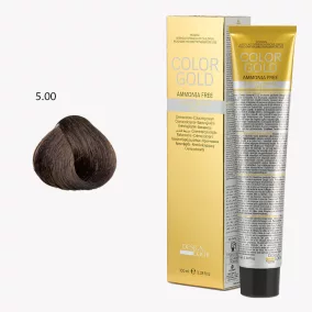   DESIGN LOOK - Color Gold - 5.00 Ammóniamentes Krémhajfesték Arannyal 100ml