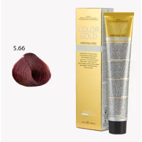   DESIGN LOOK - Color Gold - 5.66 Ammóniamentes Krémhajfesték Arannyal 100ml
