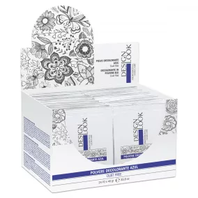   DESIGN LOOK - Deco - Porzásmentes Kék Szőkítőpor 8 Tónusig 40gr - Sachet