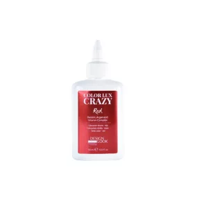   DESIGN LOOK - Color Lux Crazy - Piros Színű Hajszínező 150ml
