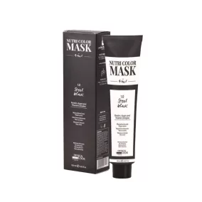   DESIGN LOOK - Nutri Color Mask - 1.0 Acél Fekete Hajszínező Maszk 120ml