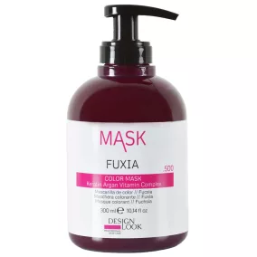 DESIGN LOOK - Color Mask - Fukszia Hajszínező Maszk 300ml