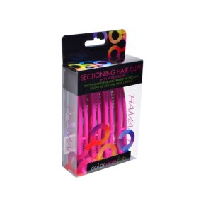   PERFECT BEAUTY - Framar - 4db Rózsaszín Hajcsipesz Gumiszalaggal