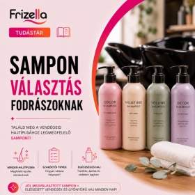 Samponválasztás a fodrász szemével: fejbőr-diagnózistól a vendégnek adott ajánlásig